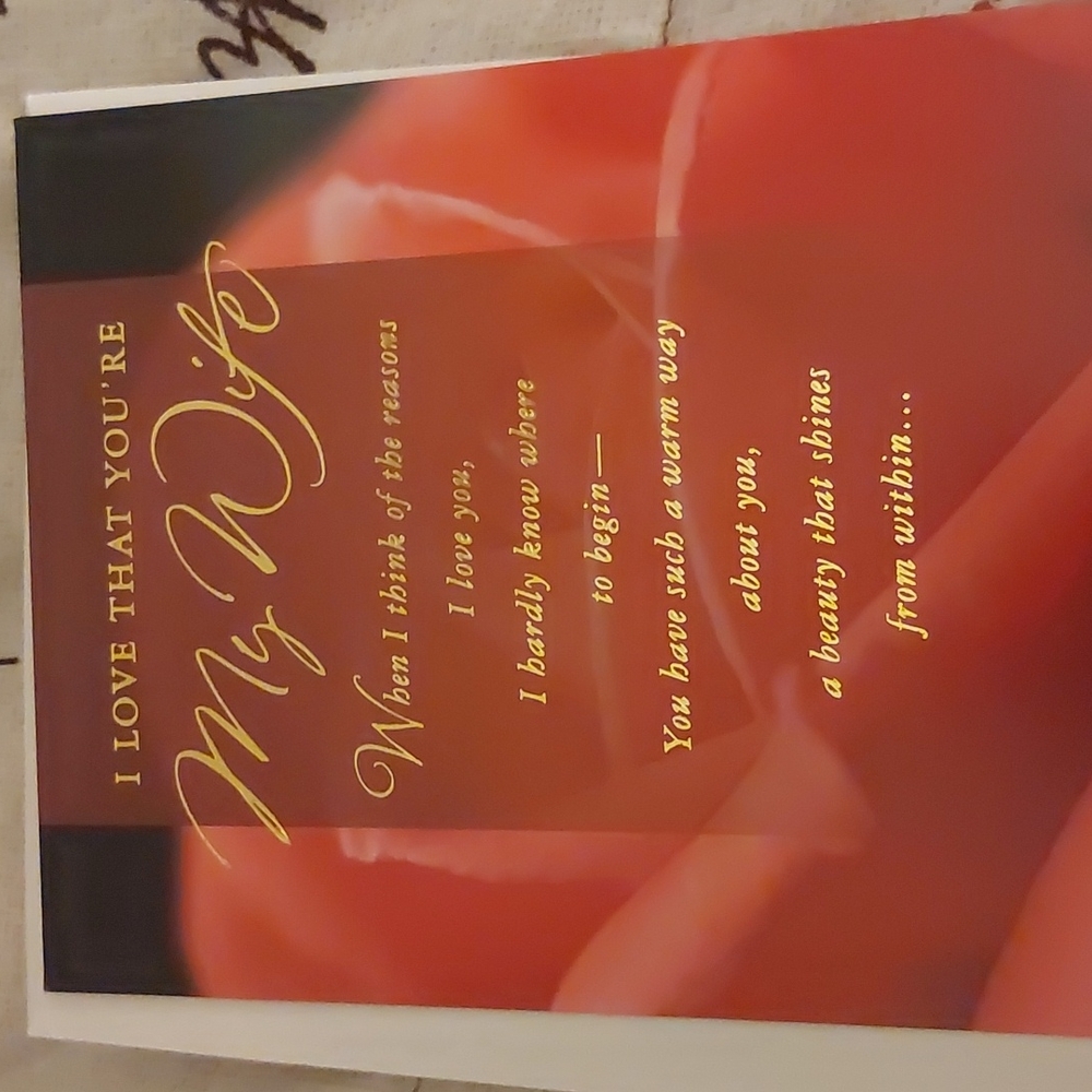 Valentine's day card